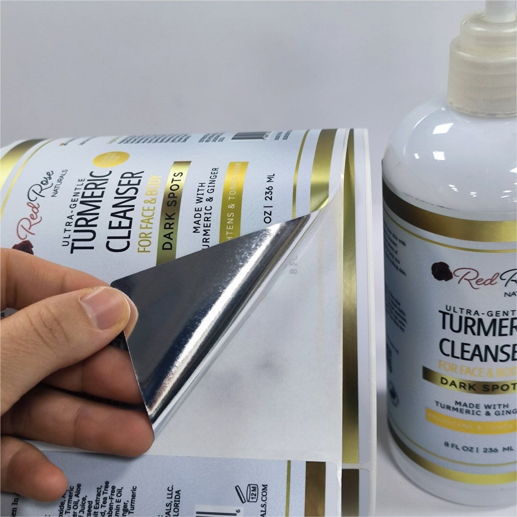 Cosmetic Label Sample 2